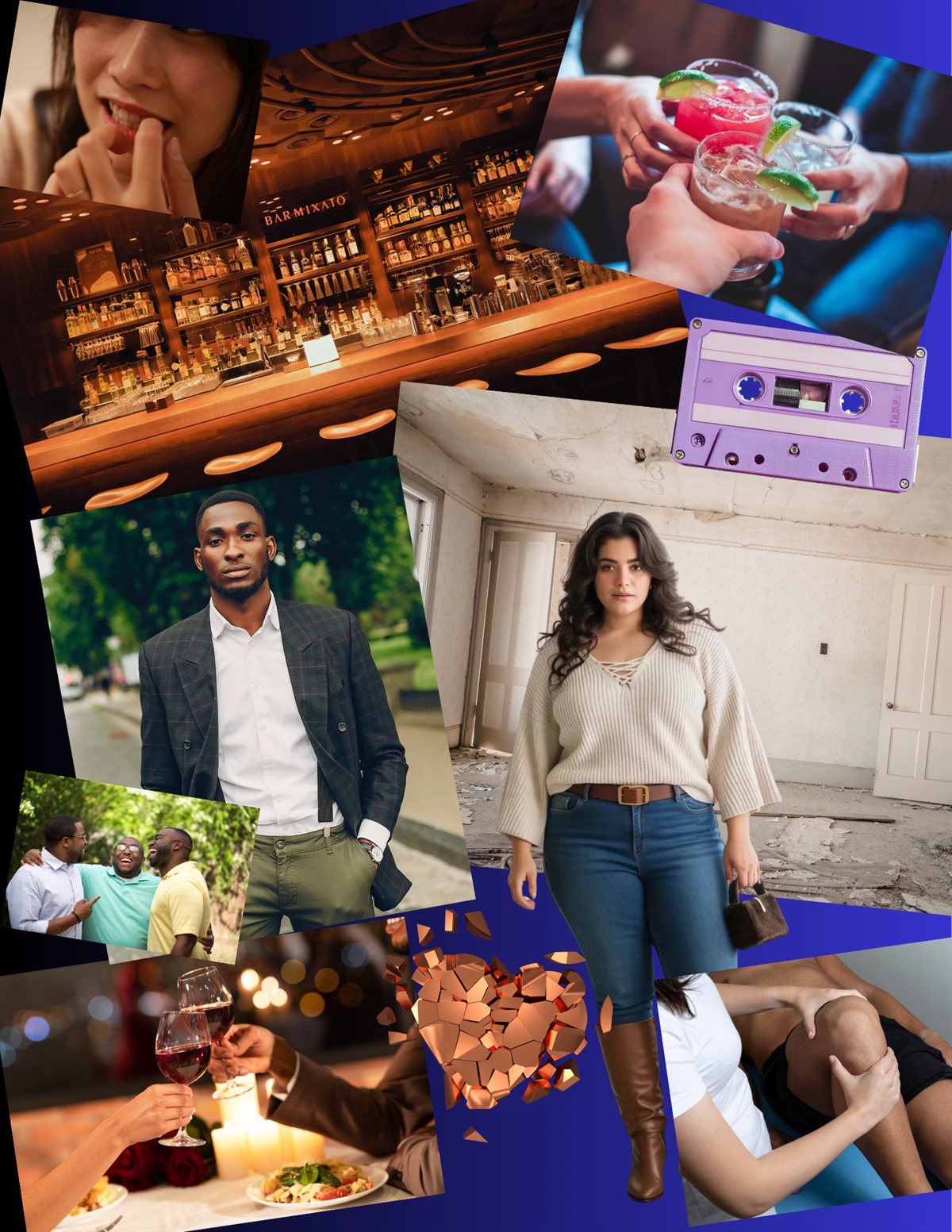 Love Life Mix Tape mood board
